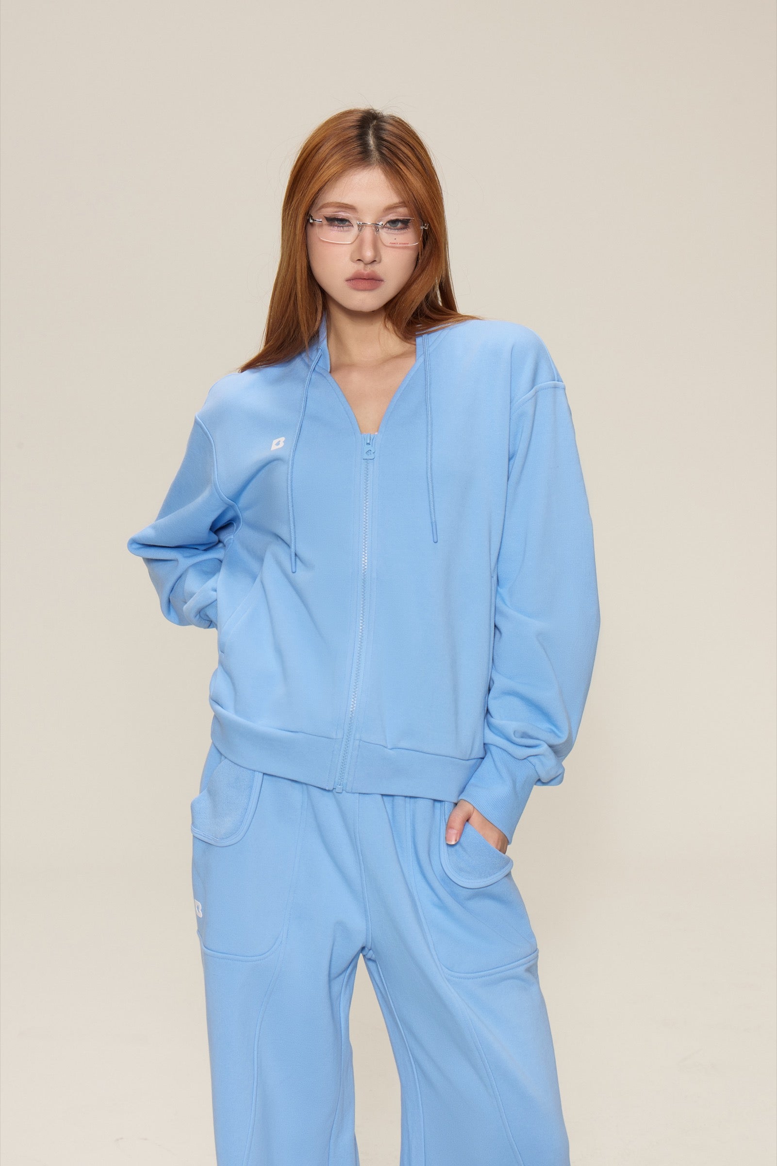 Moletom esportivo urbano oversized