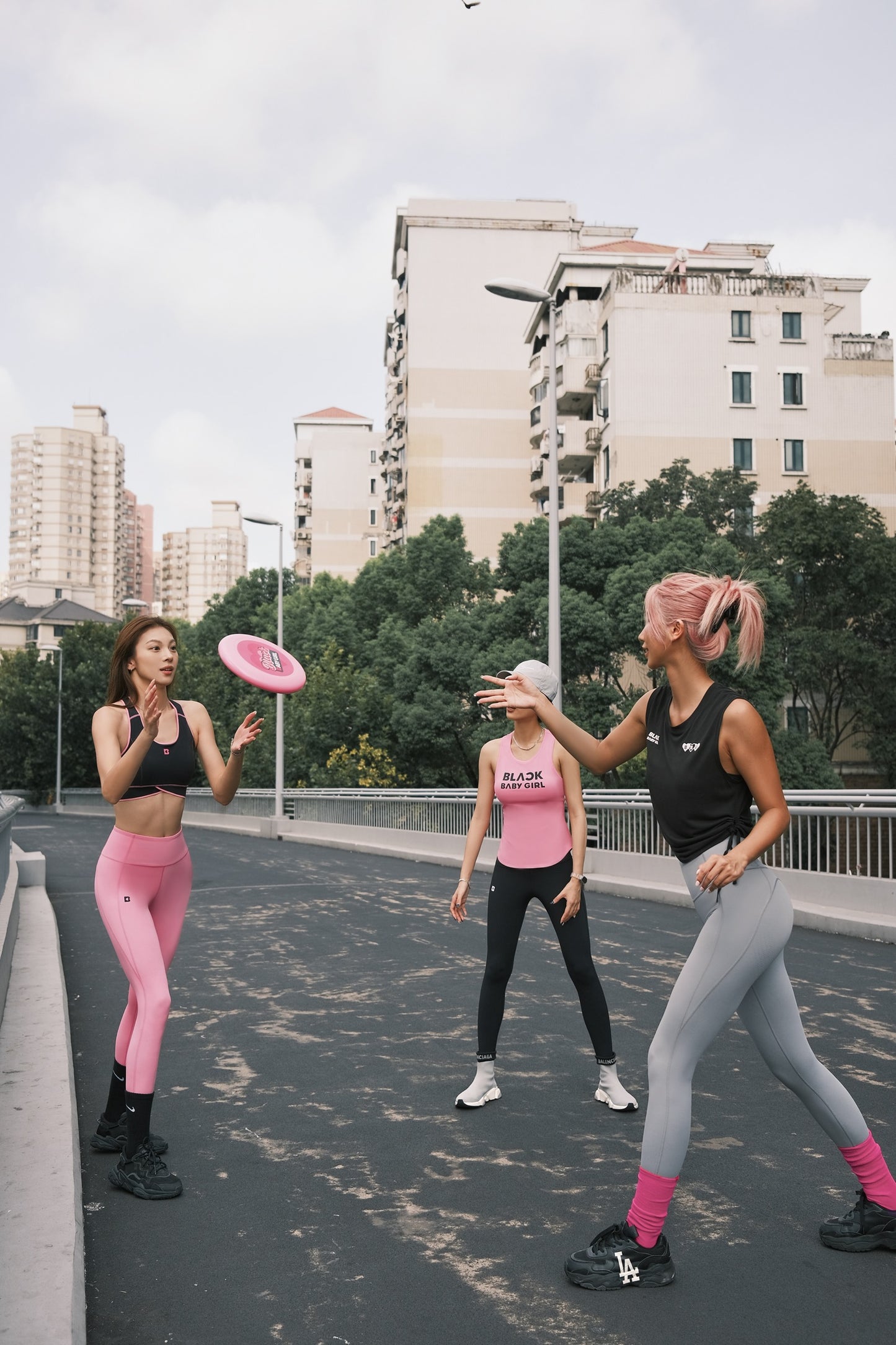 Legging de fitness 3D à haute élasticité pour le levage des hanches